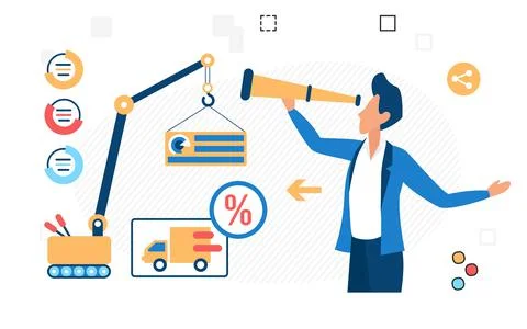 Website building and maintenance development process 스톡 일러스트