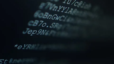 Website code program. internet software network code programming Stock Footage 202262234