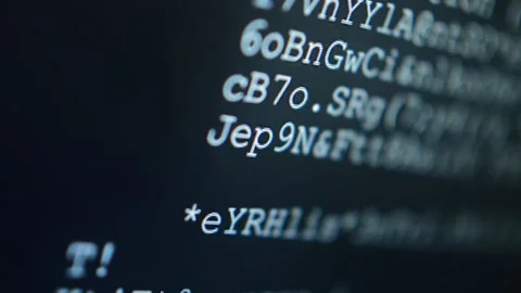 Website code program. internet software network code programming Stock Footage 202262240