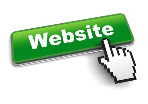 Website concept 3d illustration isolated 스톡 일러스트
