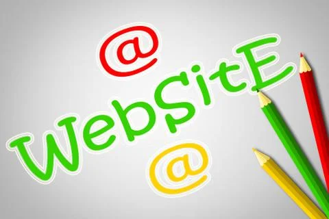 Website concept Stock Illustration
