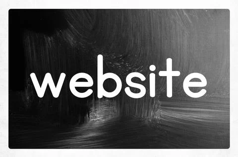 Website concept Foto stock