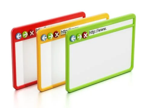 Website construction concept Stock Illustration