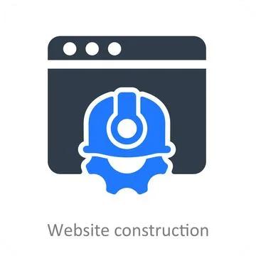 Website Construction Stock Illustration