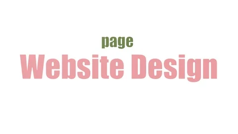 Website Design Animated Tag Cloud Isolated On White Stock Footage 107233343