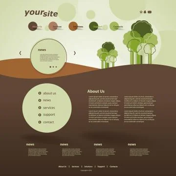 Website Design Stock Illustration