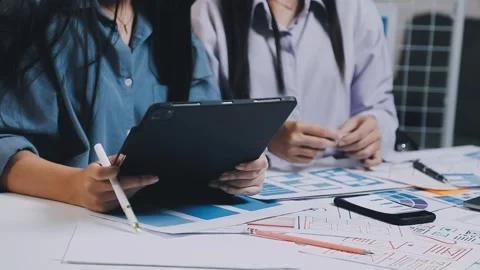 Website designer, Creative planning phone app development template layout f.. Stock Footage 304846889