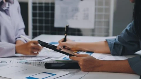 Website designer, Creative planning phone app development template layout f.. Stock Footage 304846945