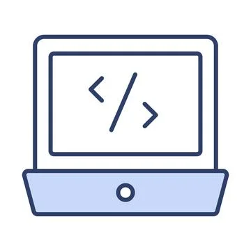 Website development icon modern illustration イラスト素材