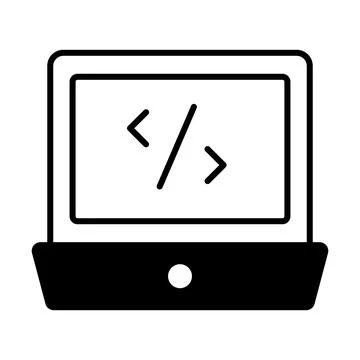 Website development icon modern illustration Illustrazione stock