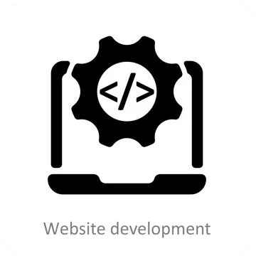 Website Development Illustrazione stock
