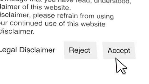 Accept Reject Button