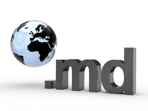 Website Domain Name Address endings with globe Stock Illustration