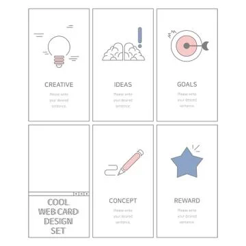 Website element. Web design UI element Illustrazione stock