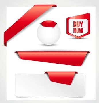 Website elements Stock Illustration