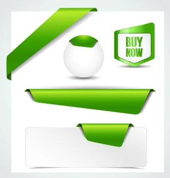 Website elements Stock Illustration