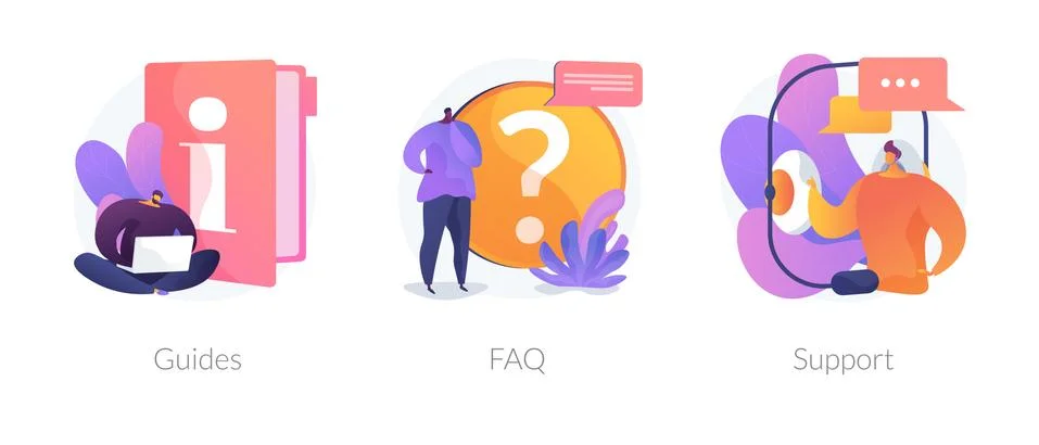 Website elements vector concept metaphors. Stock Illustration