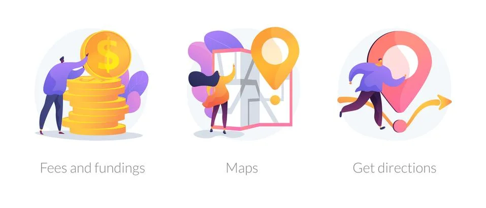 Website elements vector concept metaphors. Stock Illustration