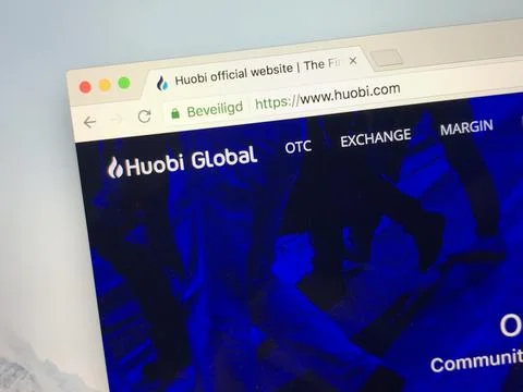 Website of Huobi Global Stock Photos