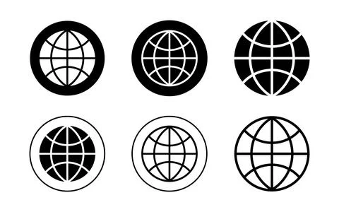 Website Icon design vector illustration. Stock Illustration