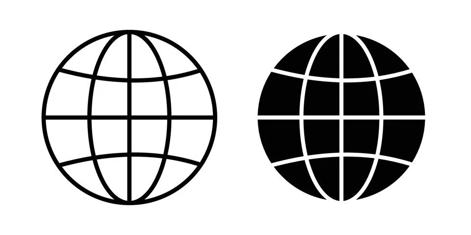 Website icon graphic element. web icon set 스톡 일러스트