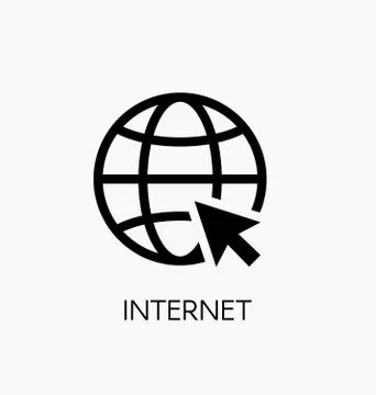 Website icon vector illustration. Web browser internet symbol Stock Illustration