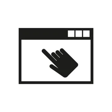 The website icon. WWW and browser, development, seo symbol. UI. Web. Logo. Sign イラスト素材