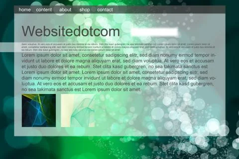 Website Stock-Illustration