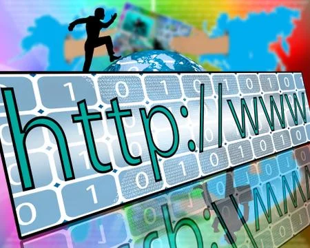 Website Illustrazione stock