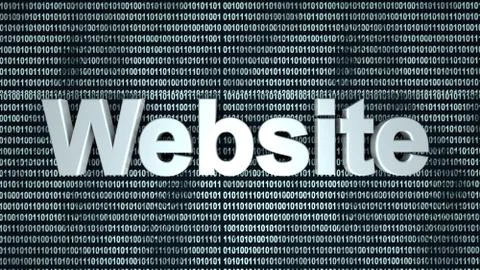 Website Illustrazione stock