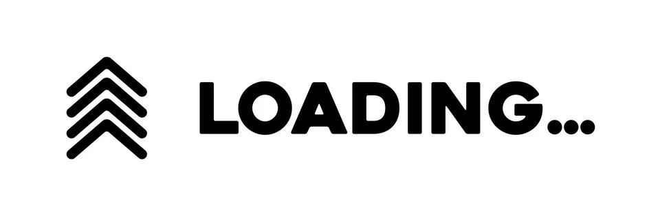 Website information loading isolated icon Illustrazione stock