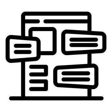 Website interface being modified, with content blocks moving around, symboliz 스톡 일러스트