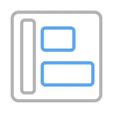 Website layout icon. Concept of web design, development, and user interface. Stock Illustration