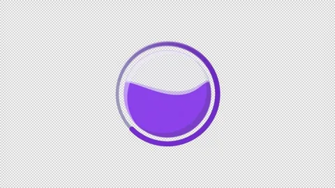 Website loading circular state animation with neumorphism Stock Footage 342243165