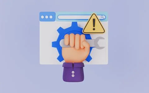 Website maintenance useful for seo, internet, website, optimization and other 스톡 일러스트