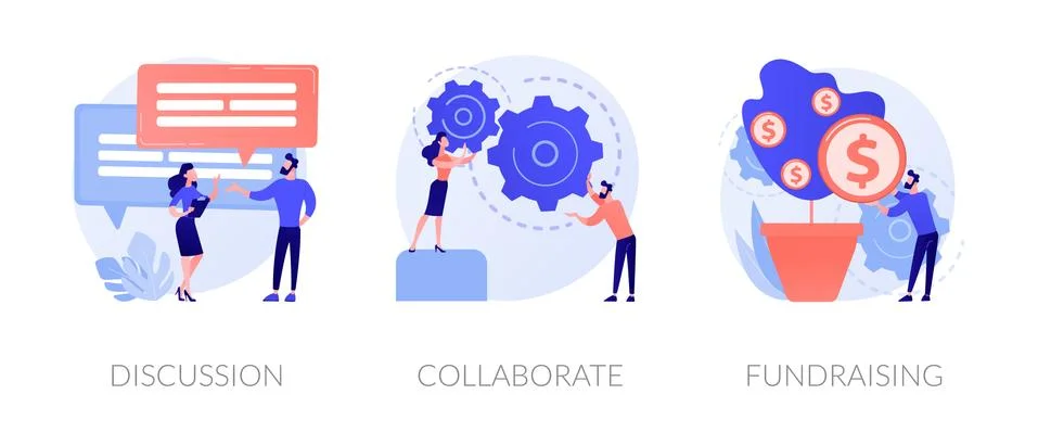 Website media elements vector concept metaphors. Stock Illustration