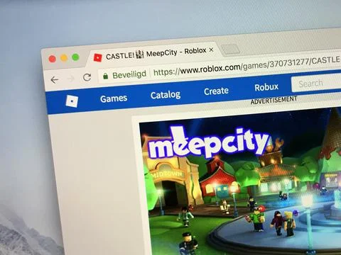 Website of MeepCity Stock Photos