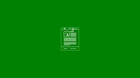 Website Navigation, Fast Loding Site, Page Speed Optimization - 7.5% Gray Video stock 336421330