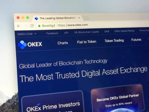 Website of OKEX Stock Photos