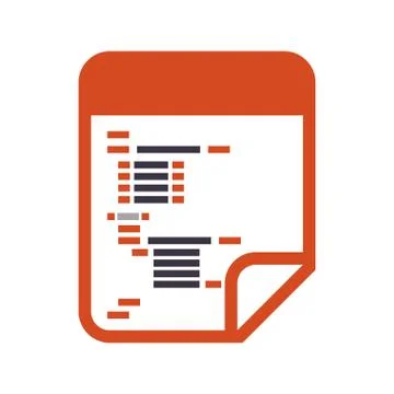 Website online document internet icon. Vector graphic Stock Illustration