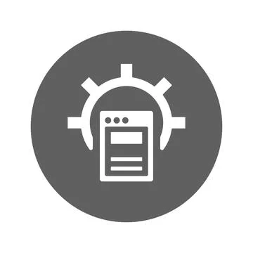 Website Optimization icon. Stock Illustration