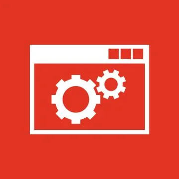 The website optimization icon. WWW and browser, development, seo, website 스톡 일러스트