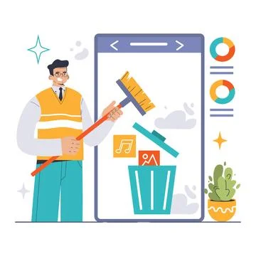 Website Optimization set. Flat vector illustration. Stock Illustration