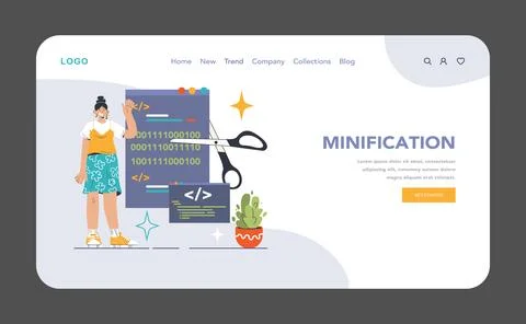 Website Optimization set. Flat vector illustration. Stock Illustration