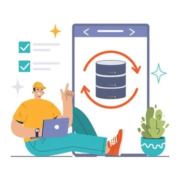 Website Optimization set. Flat vector illustration. イラスト素材