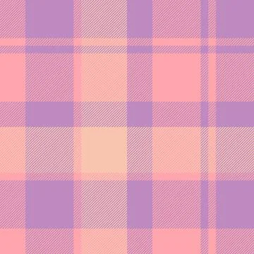 Website plaid check seamless, multicolor fabric tartan pattern. Calm vector.. Illustrazione stock