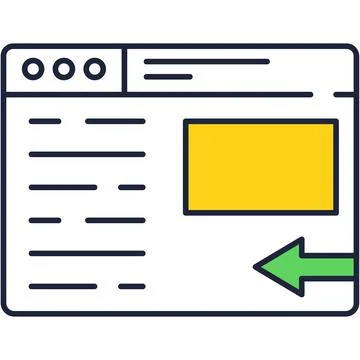 Website programming language web code develop icon Stockillustratie