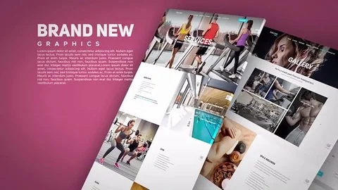 Website Promo Stock After Effects