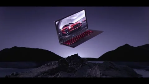 Website Promo After Effects stock