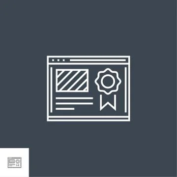 Website Ranking icon vector. Stock Illustration